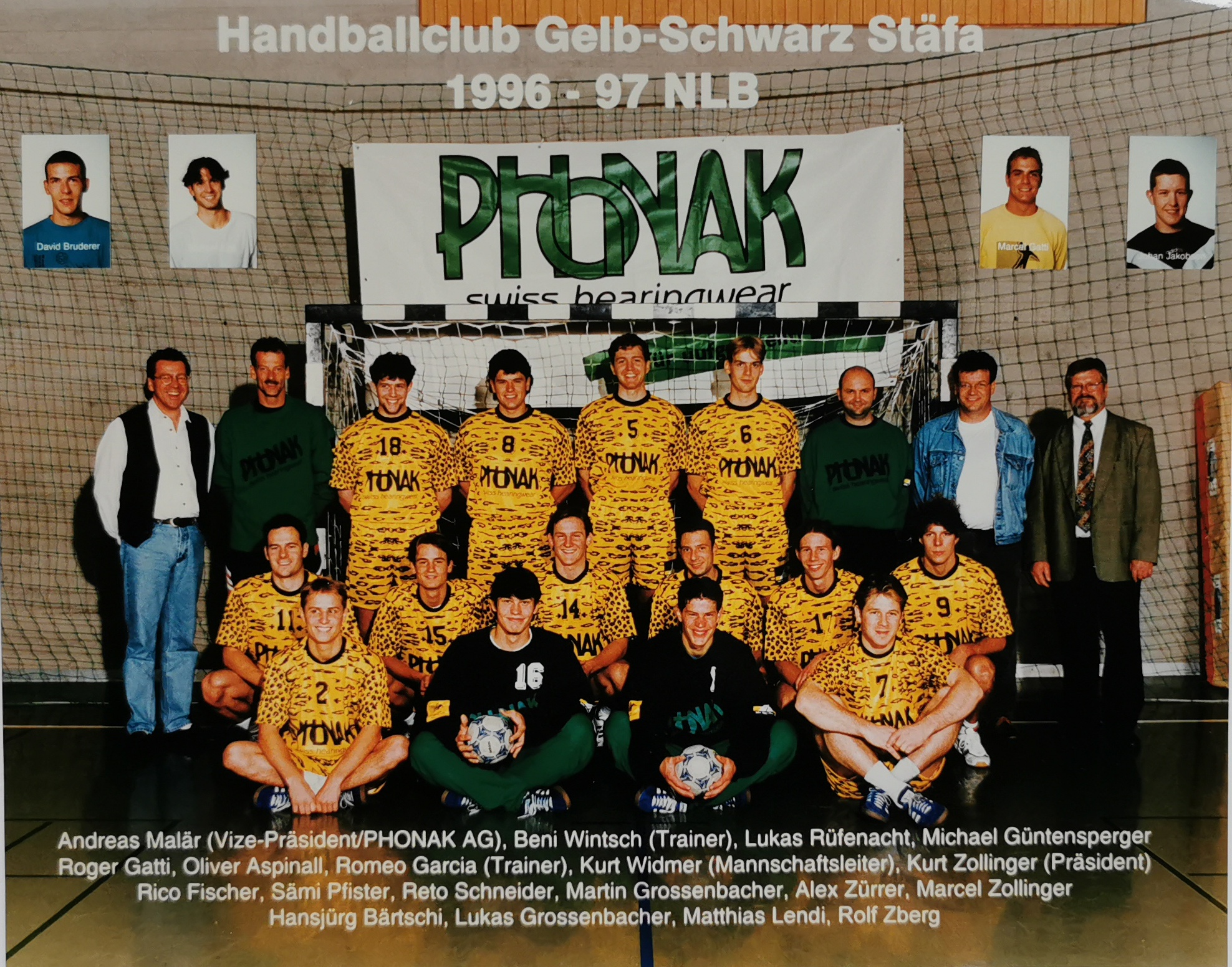 1996 97 NLB Team